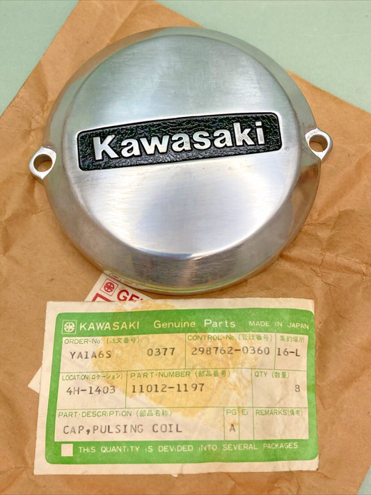 NEW GENUINE KAWASAKI 11012-1197 CAP, PULSING COIL 1980 LTD KZ440