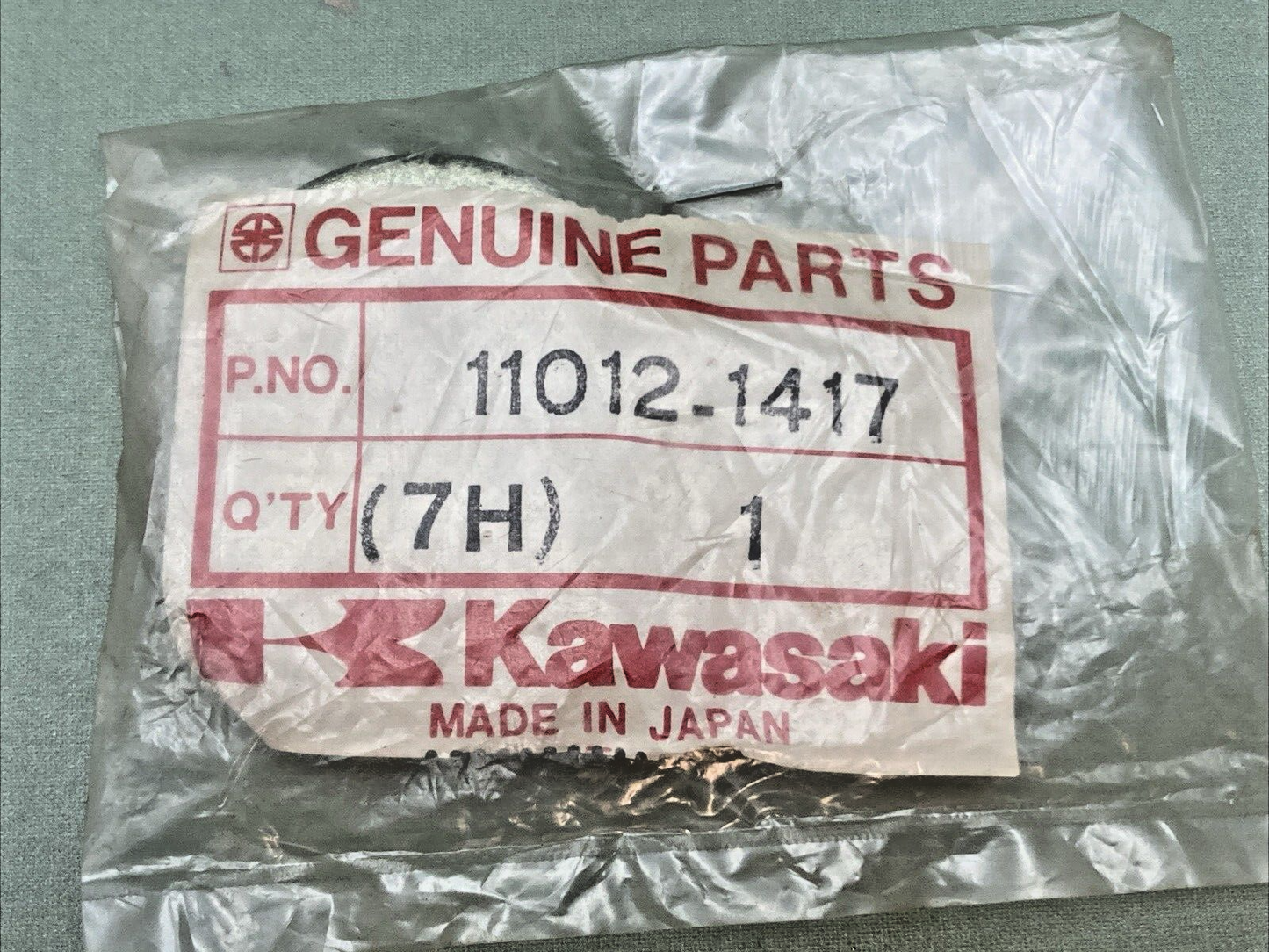 NEW GENUINE KAWASAKI 11012-1417 Cap, Swing Arm 1985 KDX200