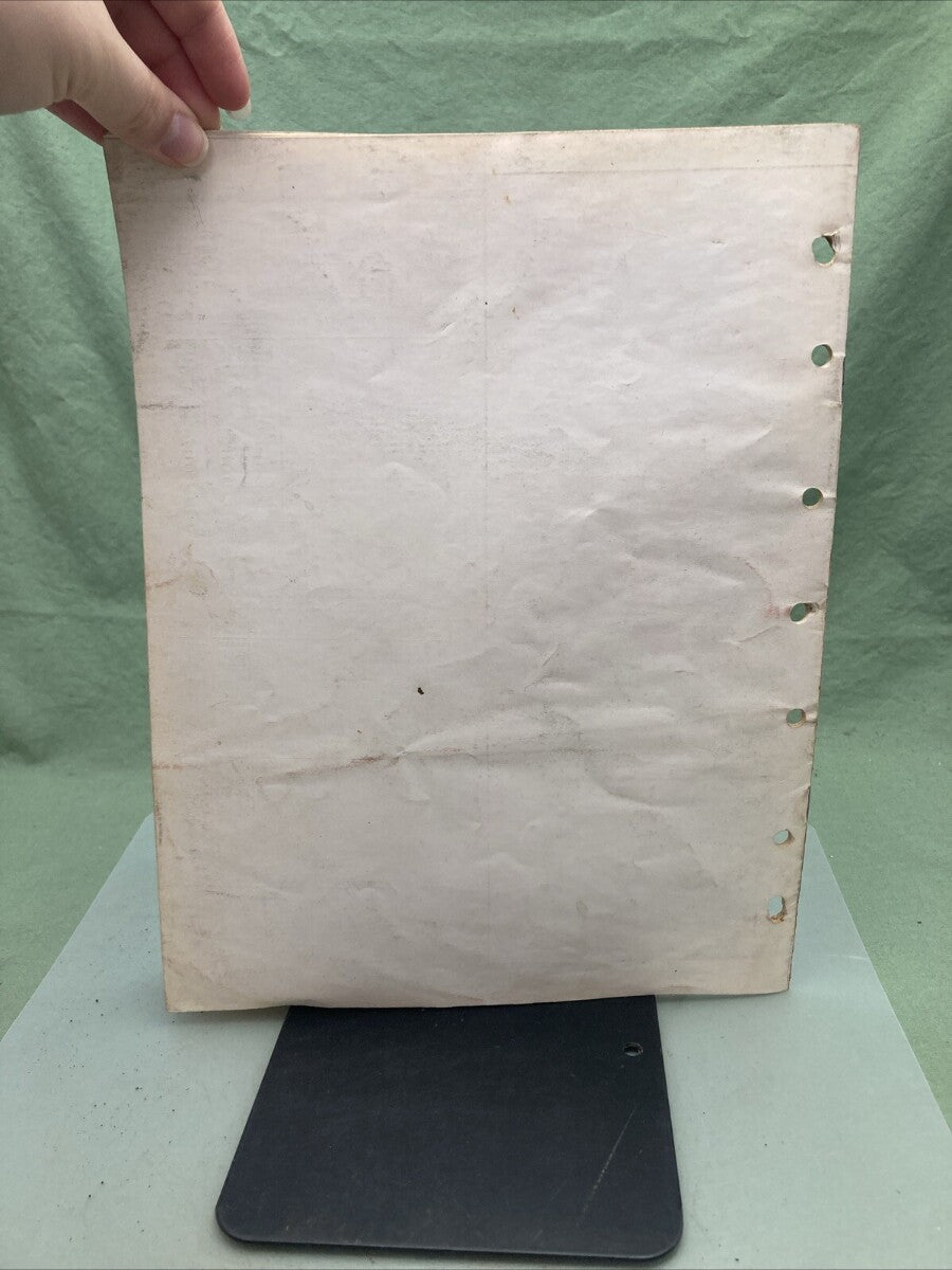 LUCAS GIRLING CE 825/66 EQUIPMENT AND SERVICE PARTS 1966 A.M.C.