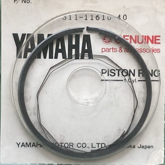 NEW GENUINE YAMAHA 311-11610-40 PISTON RING SET 4TH