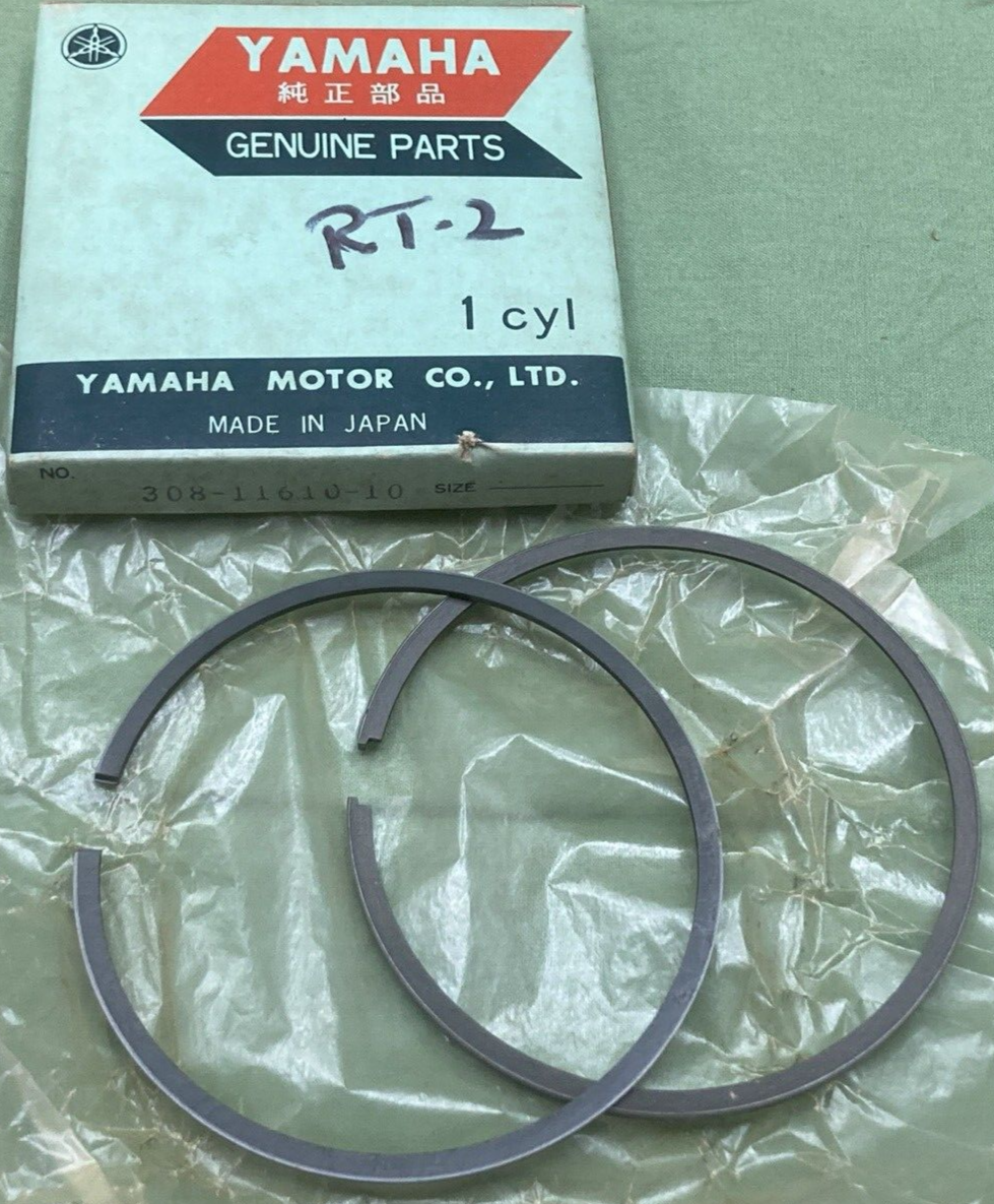 NEW GENUINE YAMAHA 308-11610-10 PISTON RING SET