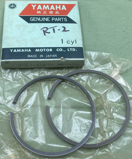 NEW GENUINE YAMAHA 308-11610-10 PISTON RING SET