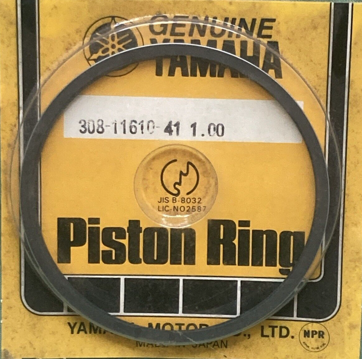 NEW GENUINE YAMAHA 308-11610-41 PISTON RING SET 4th 1.00 O/S
