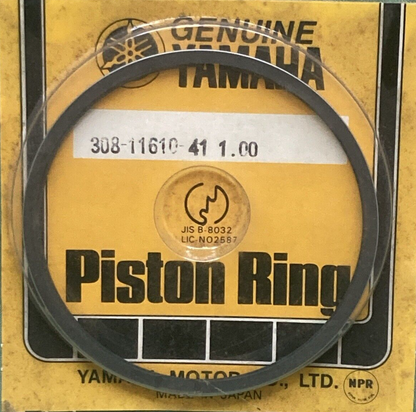 NEW GENUINE YAMAHA 308-11610-41 PISTON RING SET 4th 1.00 O/S