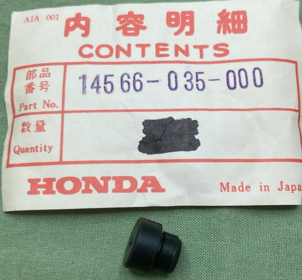NEW GENUINE HONDA 14566-035-000 RUBBER CAM CHAIN TENSIONER PUSH ROD HEAD