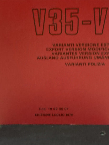 MOTO GUZZI V35-V50 MANUAL 1978