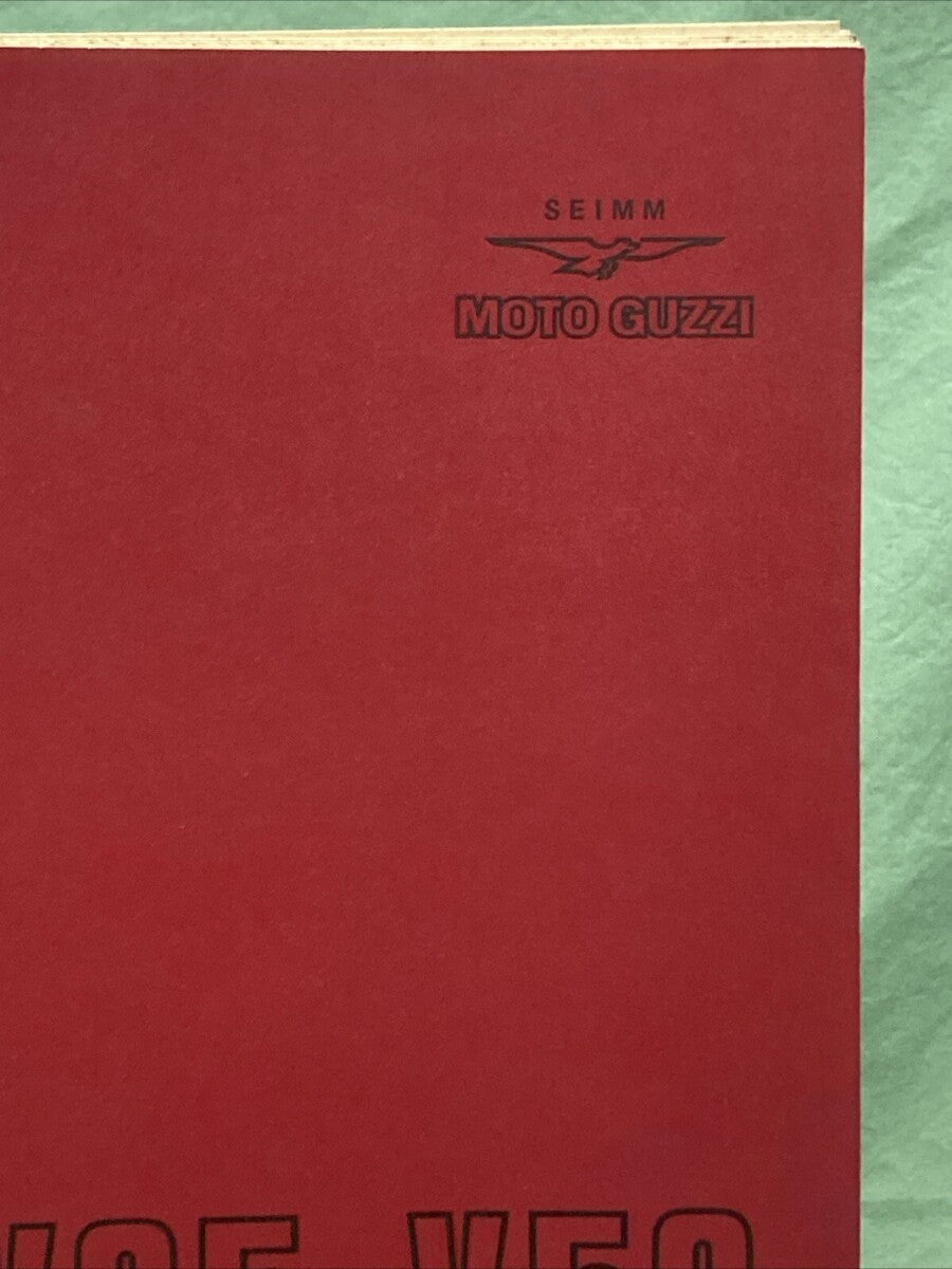 MOTO GUZZI V35-V50 MANUAL 1978