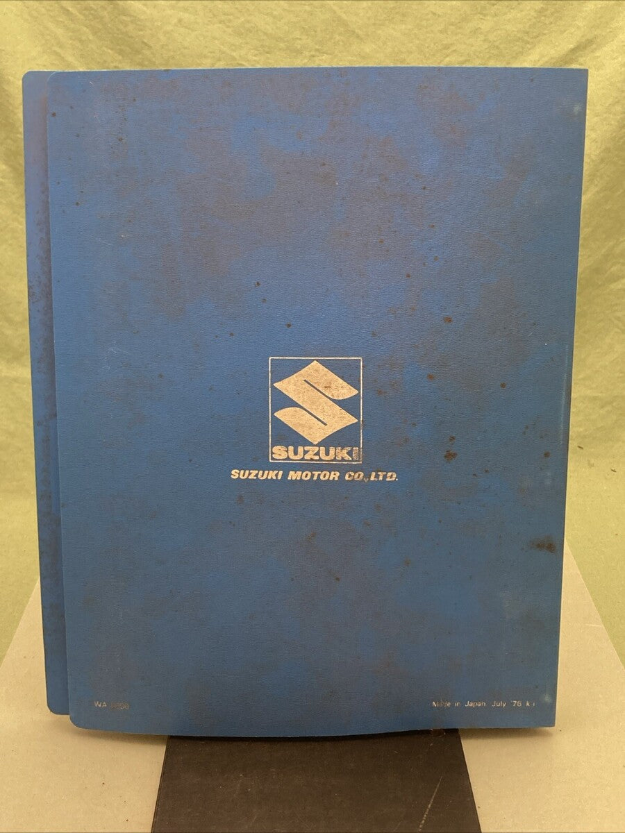 GENUINE SUZUKI FLAT RATE MANUAL FOUR-STROKE ENGINE MOTORCYCLES