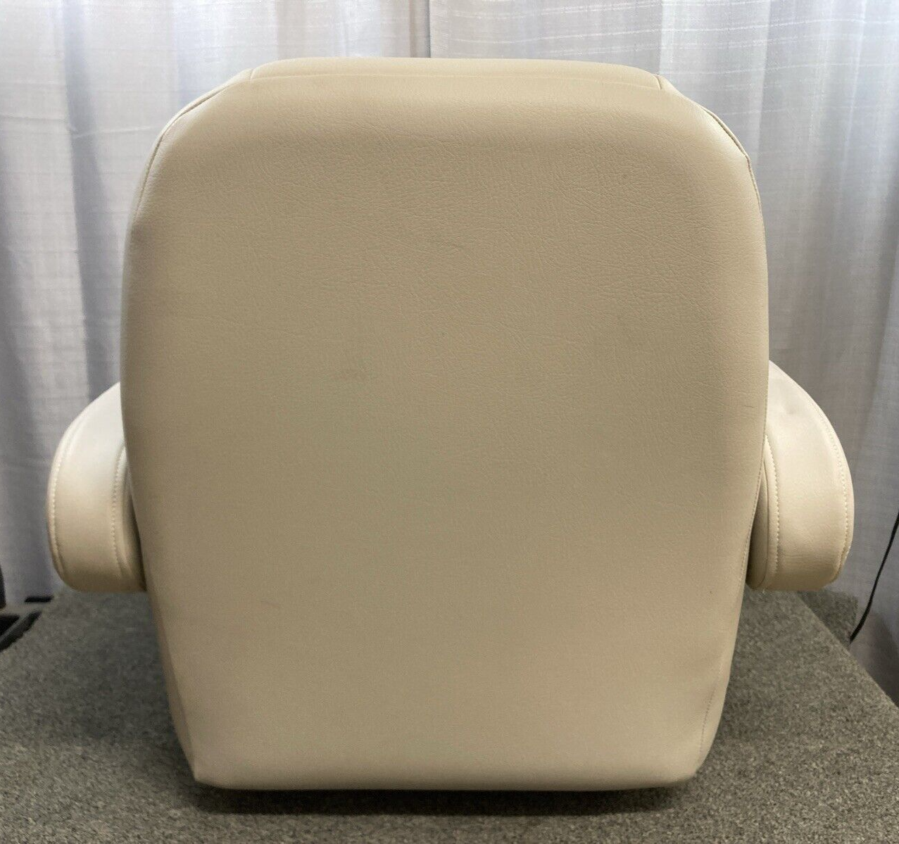 NEW GENUINE QWEST PONTOONS 791775 CHAIR, MRN 21054 MED PLTNM BLK LOGO