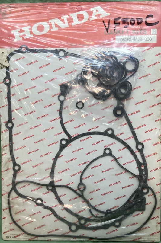 NEW GENUINE HONDA 061B1-MJ8-000 Gasket Kit COMPLETE