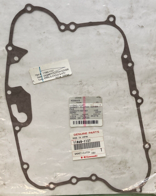 NEW GENUINE KAWASAKI 11060-1127 CLUTCH COVER GASKET