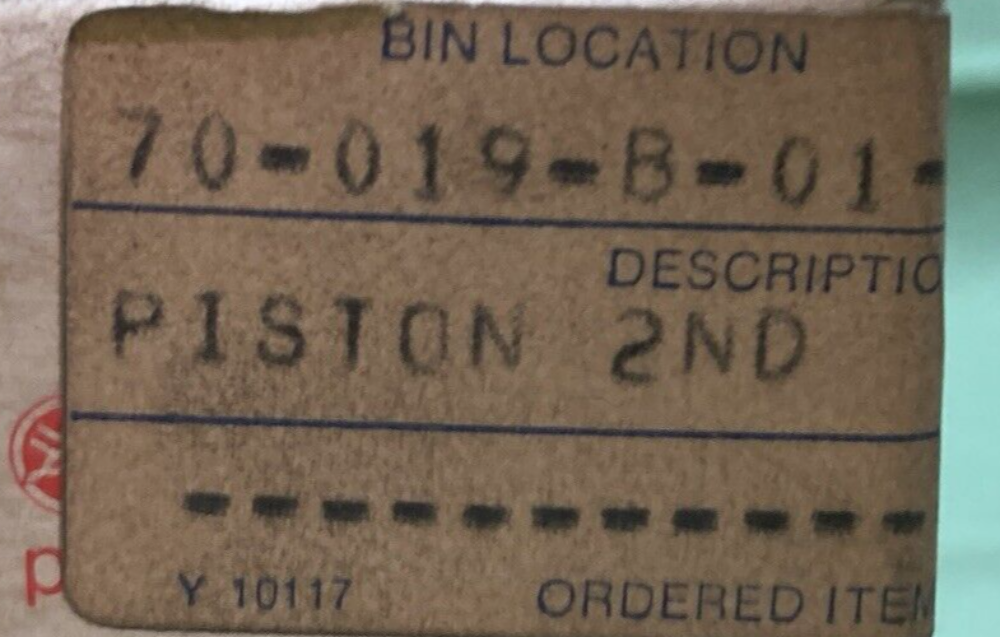 NEW GENUINE YAMAHA 2K8-11636-00 PISTON 2ND