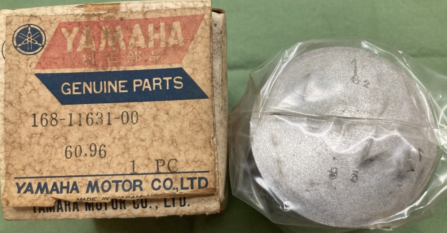 NEW GENUINE YAMAHA 168-11631-00 PISTON 60.96