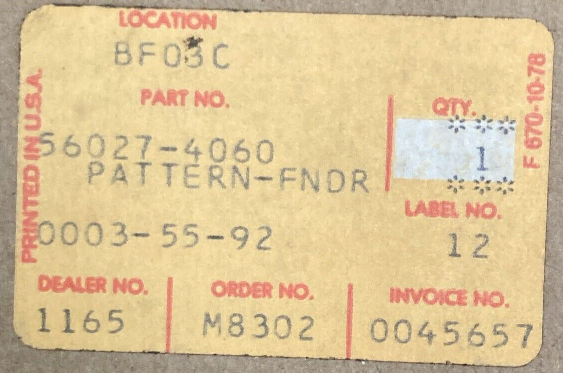 NEW GENUINE KAWASAKI 56027-4060 DECAL PATTERN FENDER REAR RIGHT BLUE WHITE