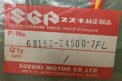 NEW GENUINE SUZUKI 68152-24500-7FL EMBLEM DECAL FRONT FENDER "ELECTRIC START"