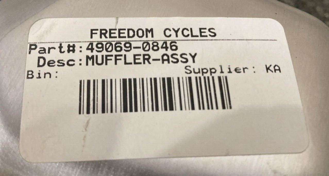 NEW GENUINE KAWASAKI 49069-0846 Muffler Assembly 2018 Ninja 400