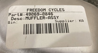 NEW GENUINE KAWASAKI 49069-0846 Muffler Assembly 2018 Ninja 400