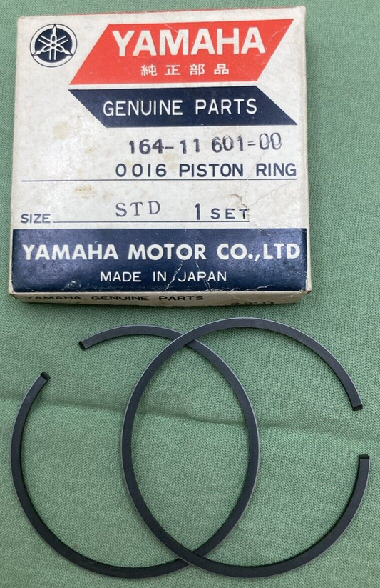 NEW GENUINE YAMAHA 164-11601-00 PISTON RING SET STD