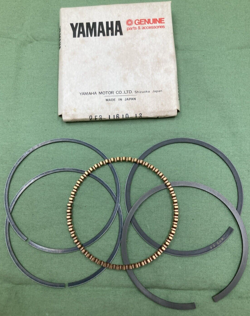 NEW GENUINE YAMAHA 2F3-11610-13 PISTON RING SET