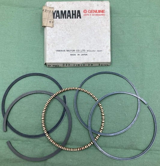 NEW GENUINE YAMAHA 2F3-11610-23 PISTON RING SET