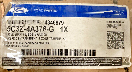 NEW GENUINE Ford 5C3Z-4A376-G Drive Shaft Assembly 2005-2010 F-250 Super Duty
