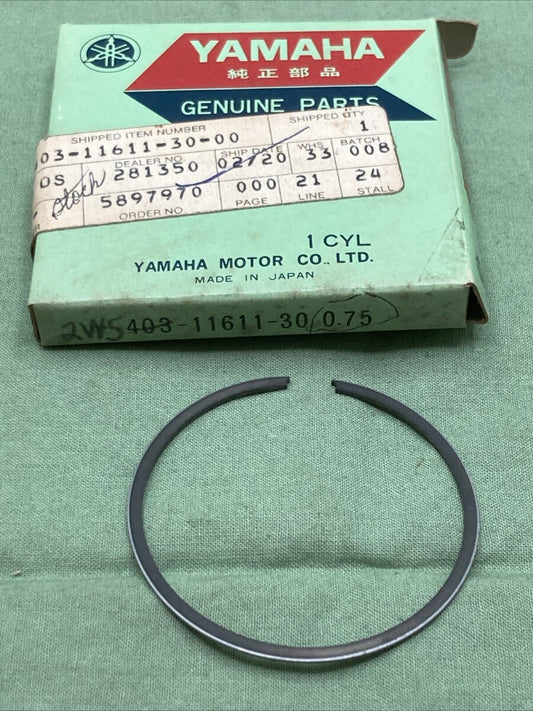NEW GENUINE YAMAHA 403-11611-30 PISTON RING 0.75 3RD O/S