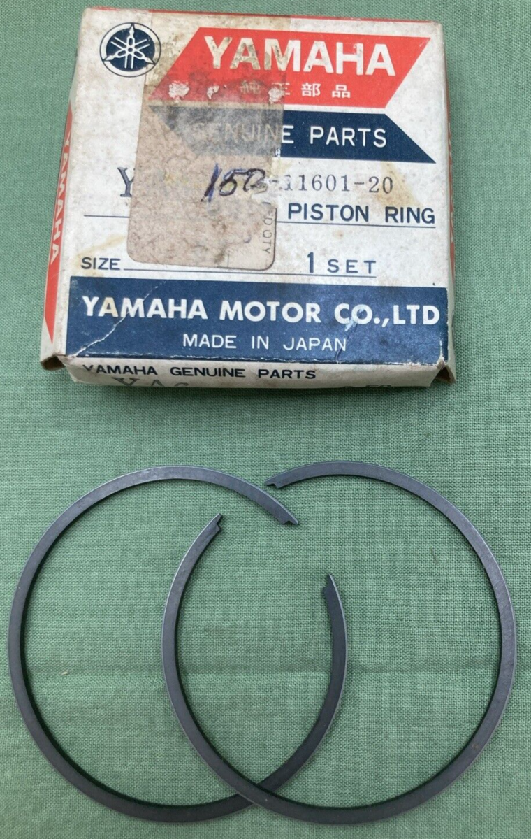 NEW GENUINE YAMAHA 150-11601-20 PISTON RING SET 0.50