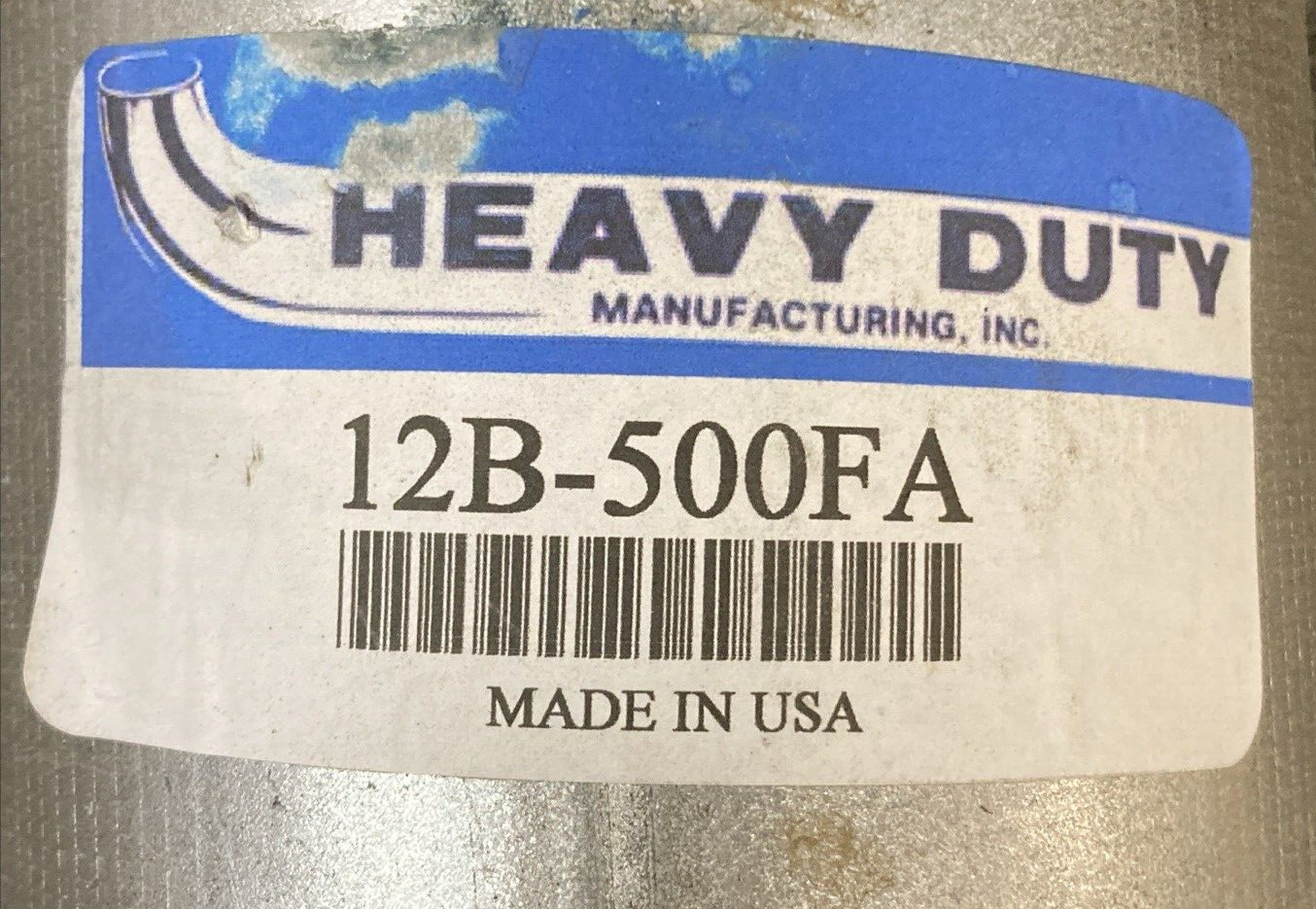 NEW GENUINE HEAVY DUTY 12B-500FA 90° Exhaust Elbow