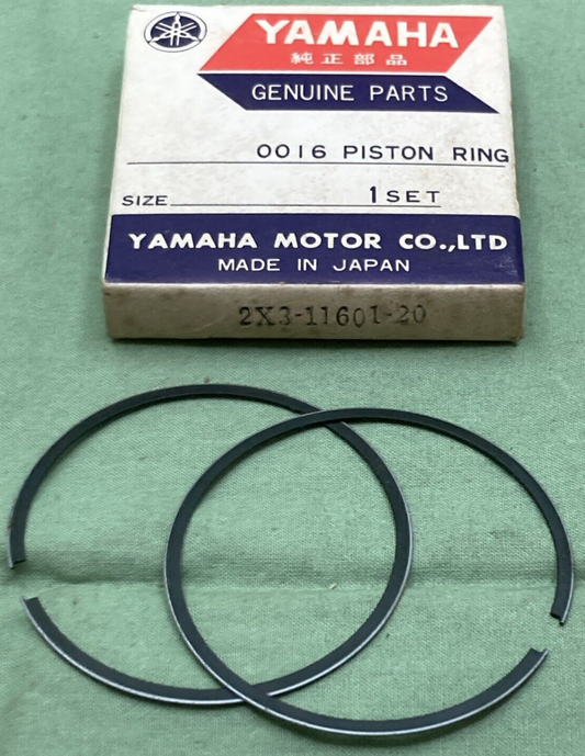 NEW GENUINE YAMAHA 2X3-11601-20 PISTON RING SET
