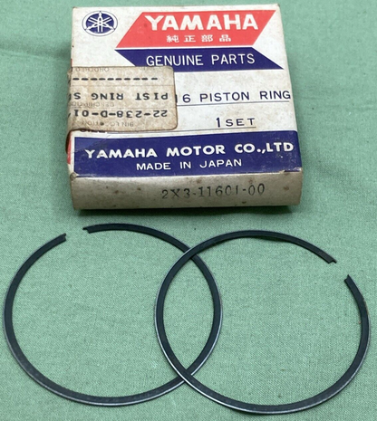 NEW GENUINE YAMAHA 2X3-11601-00 PISTON RING SET STD