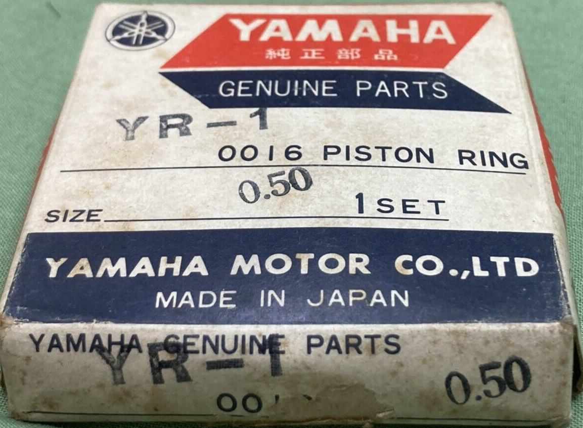 NEW GENUINE YAMAHA 168-11601-20 PISTON RING SET 0.50