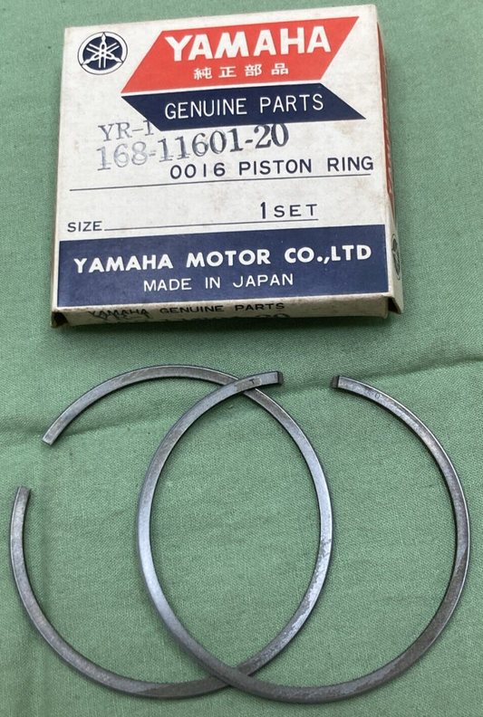 NEW GENUINE YAMAHA 168-11601-20 PISTON RING SET 0.50