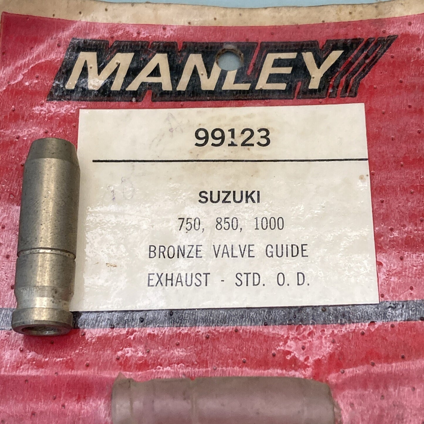 NEW GENUINE MANLEY 99123 EXHAUST BRONZE VALVE GUIDE SUZUKI 750 850 1000