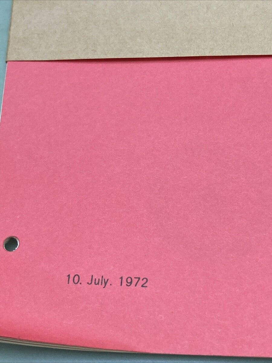 GENUINE KAWASAKI 99997-554 MODEL 125:F6-B EXCLUSIVE PARTS LIST 1972