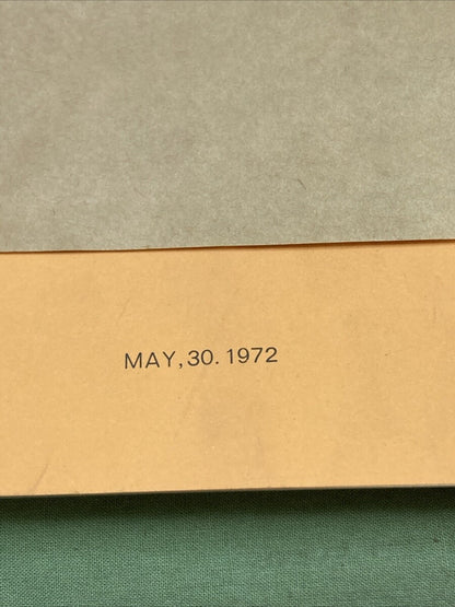 GENUINE KAWASAKI 99997-551 MODEL 100:G5-A EXCLUSIVE PARTS LIST 1972