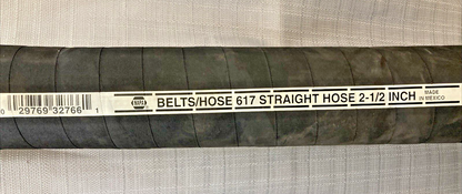 NEW GENUINE NAPA NBH 617 Straight Coolant Hose Standard 2 1/2"x2 1/2"x3 ft 35PSI