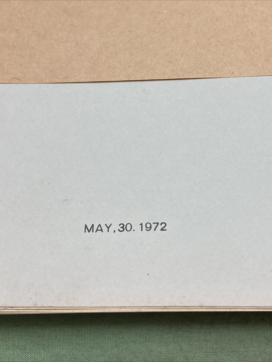 NEW GENUINE KAWASAKI 99997-552 MODEL 90:G3SS EXCLUSIVE PARTS LIST 1972