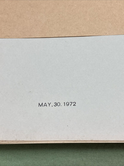 NEW GENUINE KAWASAKI 99997-552 MODEL 90:G3SS EXCLUSIVE PARTS LIST 1972