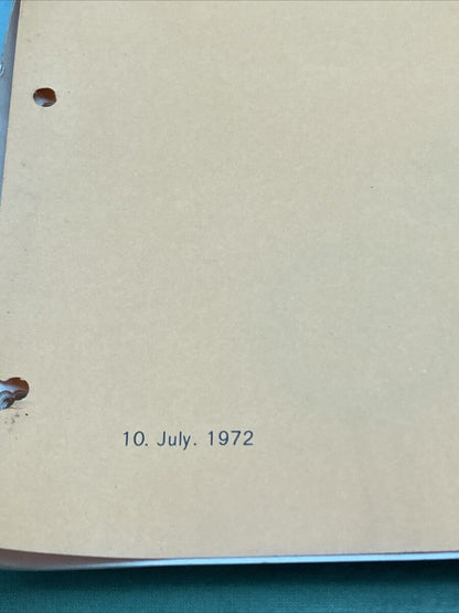 GENUINE KAWASAKI 99997-555 MODEL 175:F7-B EXCLUSIVE PARTS LIST 1972