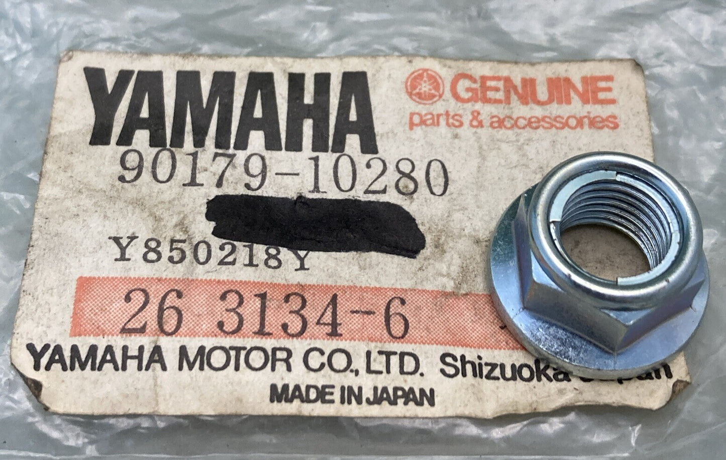 NEW GENUINE YAMAHA 90179-10280 Nut, Self - Locking