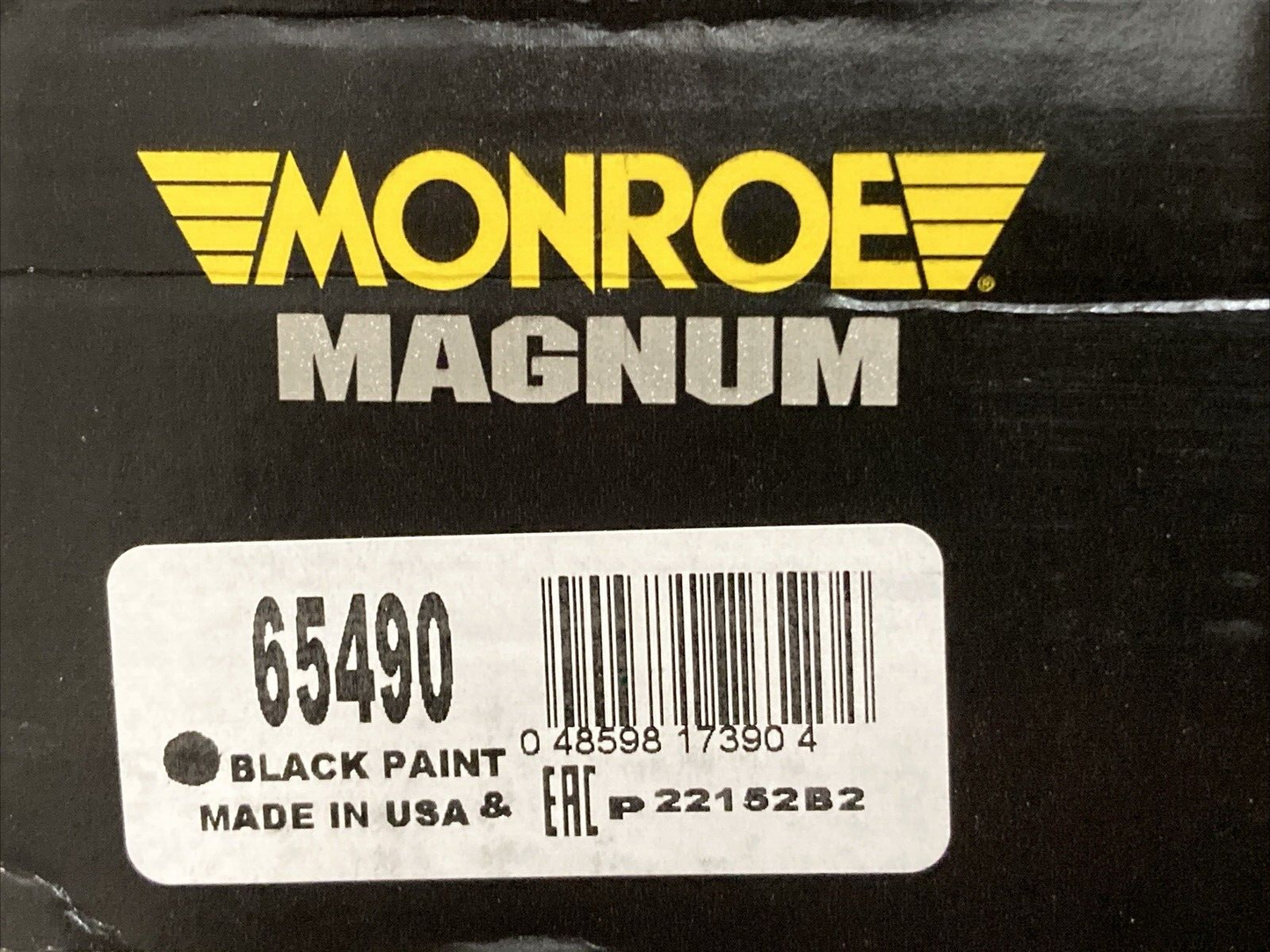NEW GENUINE MONROE 65490 MAGNUM SHOCK ABSORBER BLACK
