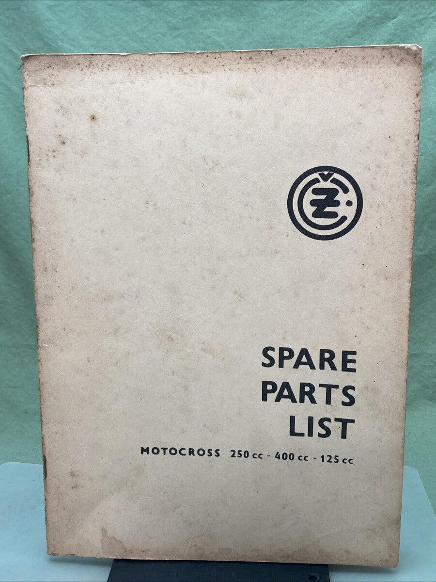 MOTOCROSS 250CC 400CC 125CC SPARE PARTS LIST