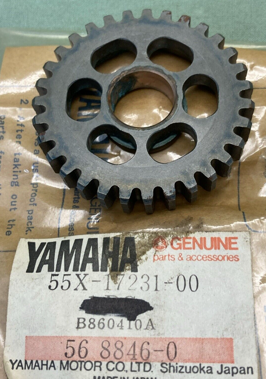 NEW GENUINE YAMAHA 55X-17231-00 Gear, 3RD Wheel