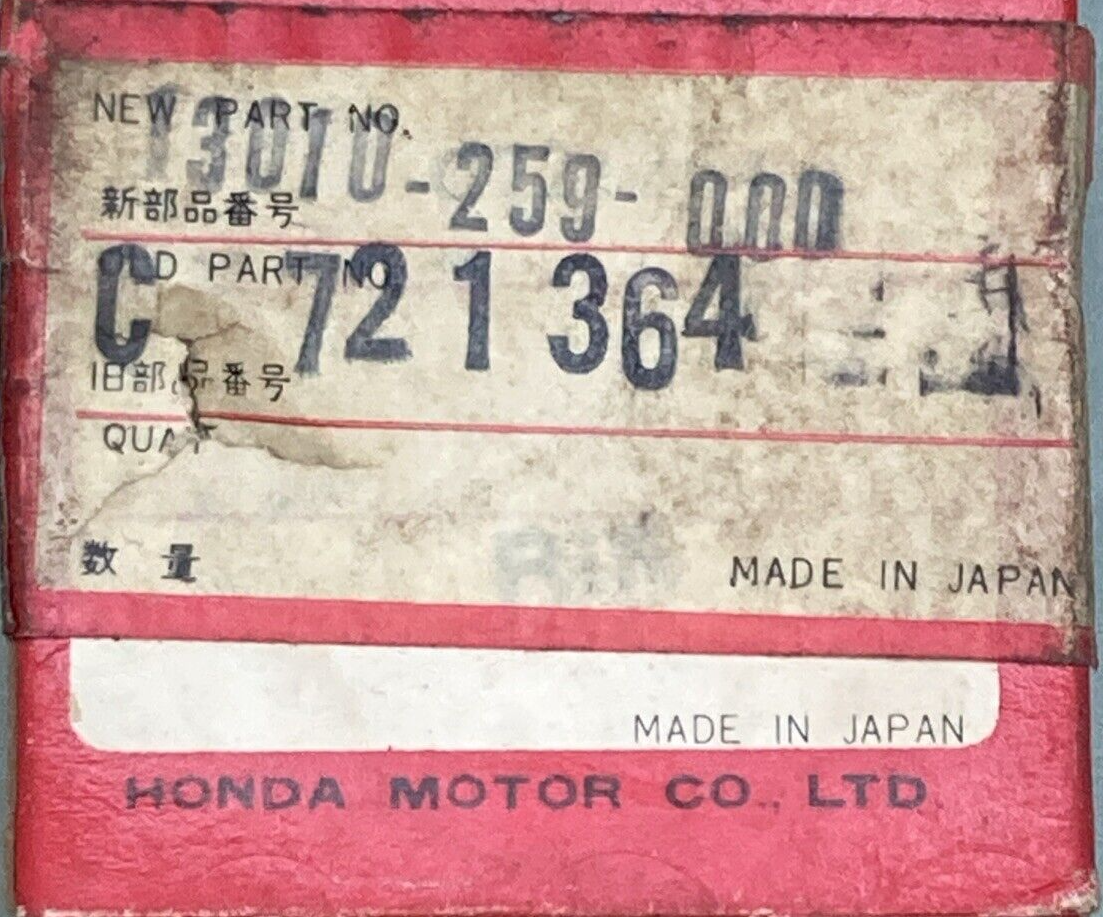 NEW GENUINE HONDA C721364 PISTON RINGS