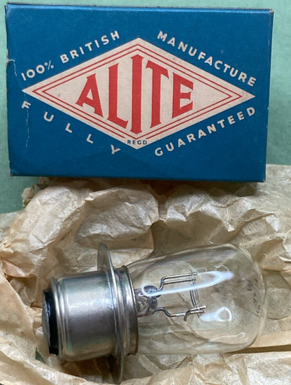 NEW GENUINE ALITE A63 LAMP BULB 6v 30/24W DC/BPF BULB #312