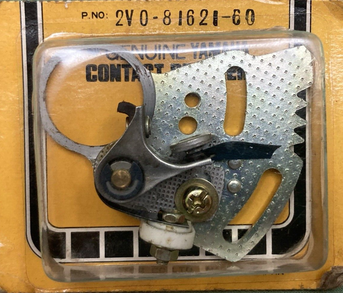 NEW GENUINE YAMAHA 2V0-81621-60 IGNITION CONTACT POINT ASSEMBLY