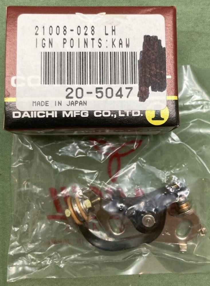 NEW GENUINE DAIICHI 21008-028 IGNITION CONTACT POINTS FITS KAWASAKI