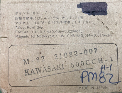 NEW GENUINE F.E.W. PM-82 IGNITION CONTACT POINTS REPLACES KAWASAKI 21008-022