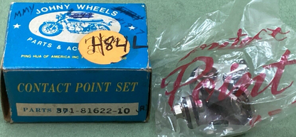 NEW JOHNY WHEELS 371-81622-10 IGNITION CONTACT POINT ASSEMBLY FITS YAMAHA