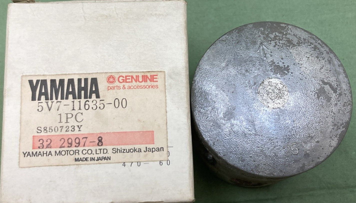 NEW GENUINE YAMAHA 5V7-11635-00 PISTON 0.25